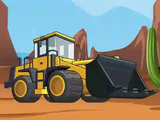 Permainan Bulldozer Jigsaw secara online