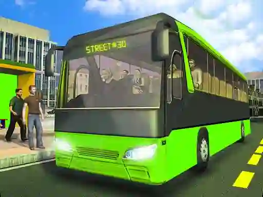Permainan City Passenger Coach Bus Simulator Bus Driving 3d secara online