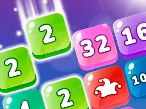 Permainan Merge Squares secara online