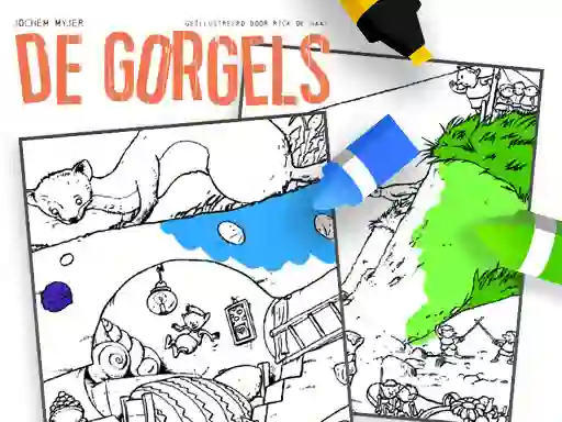 Permainan Coloring Gorgels secara online