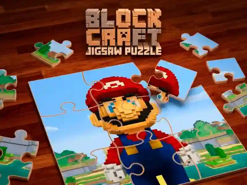 Permainan Block Craft Jigsaw Puzzle secara online