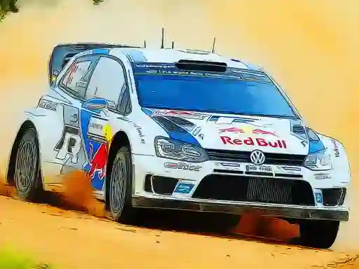 Permainan Rally Car Driving Jigsaw secara online