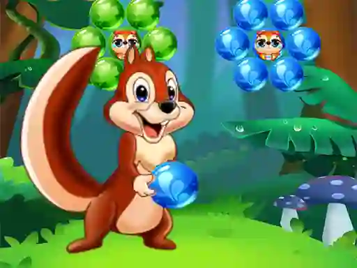 Permainan Bubbles Shooter Squirrel secara online