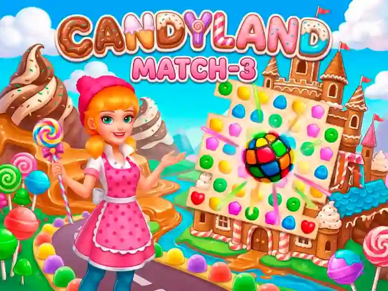 Permainan Candyland: Match-3 secara online