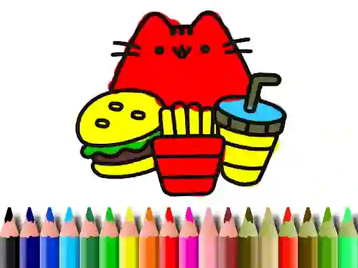 Permainan Back To School: Cute Cats Coloring secara online