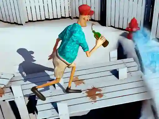 Permainan Drunk Man 3D secara online