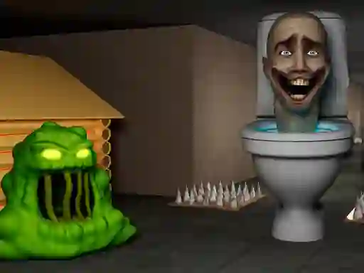 Permainan Toilet Monster Attack Sim 3D secara online