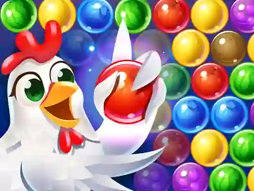 Permainan Bubble Shooter Farm Fruit secara online