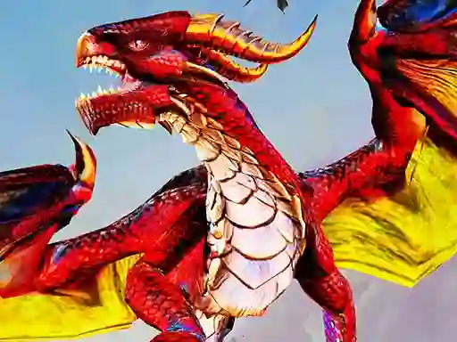Permainan Flying Dragon City Attack secara online
