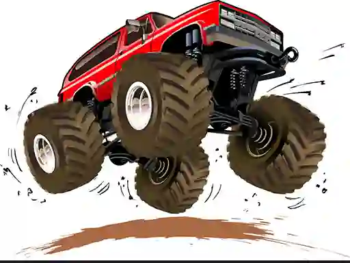 Permainan Monster Trucks Memory secara online