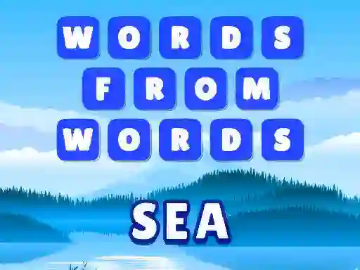 Permainan Words from words: Sea secara online