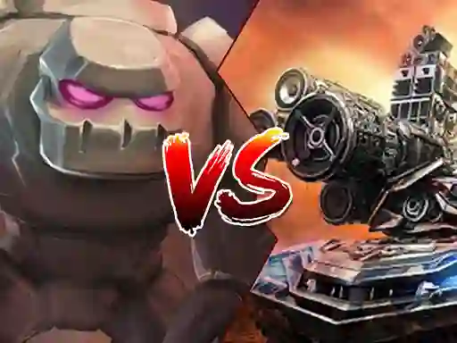 Permainan Tank vs Golems secara online