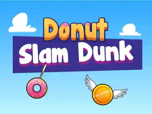 Permainan Donut Slam Dunk secara online