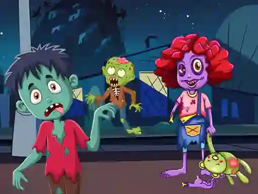 Permainan Zombie Fun Jigsaw secara online