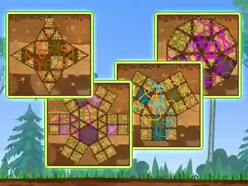 Permainan Tangled Gardens secara online