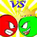 Permainan Red ball vs green king secara online