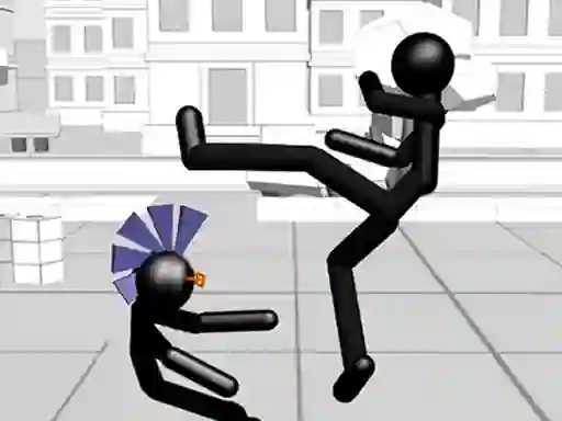 Permainan Stickman Fighting 3d secara online