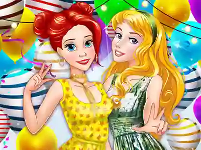 Permainan Best Party Outfits for Princesses secara online