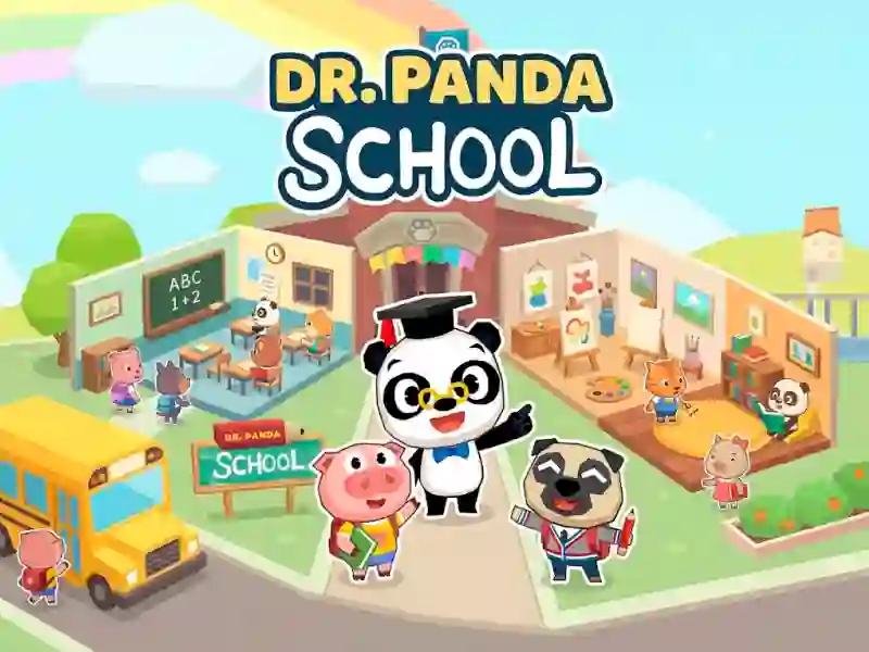 Permainan Dr Panda School secara online