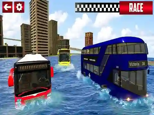 Permainan River Coach Bus Driving Simulator secara online