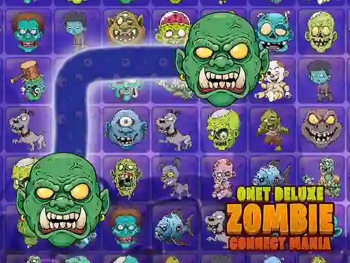 Permainan Onet Deluxe Zombie Connect Mania secara online