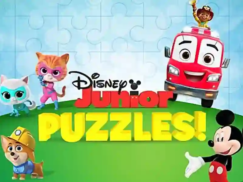 Permainan Disney Junior Puzzles secara online