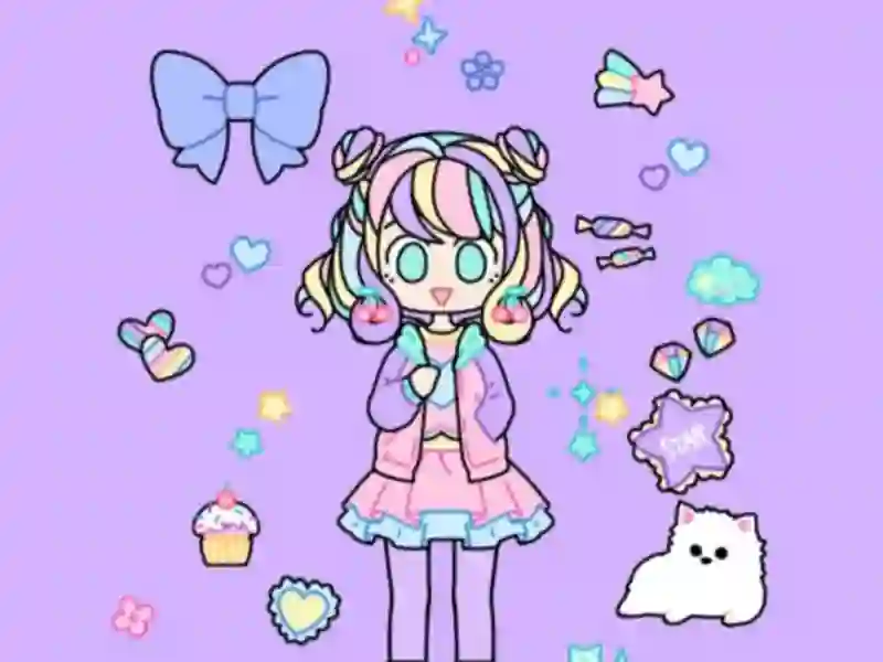 Permainan Pastel Girl Dress Up secara online