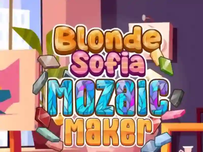 Permainan Blonde Sofia: Mozaic Maker secara online