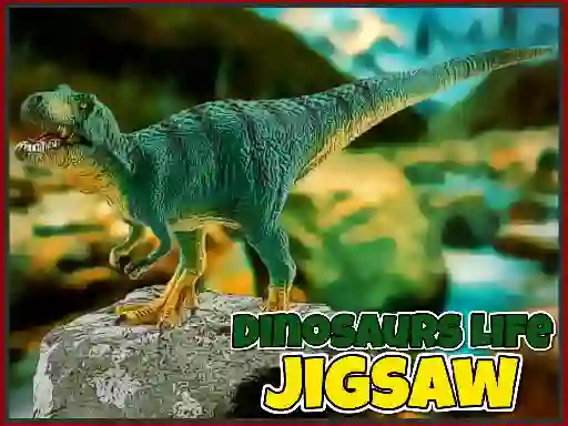 Permainan Dinosaurs Life Jigsaw secara online