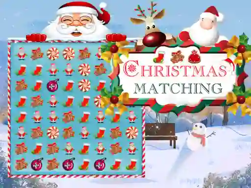 Permainan Christmas Matching secara online