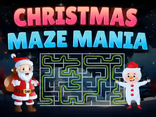 Permainan Christmas Maze Mania secara online