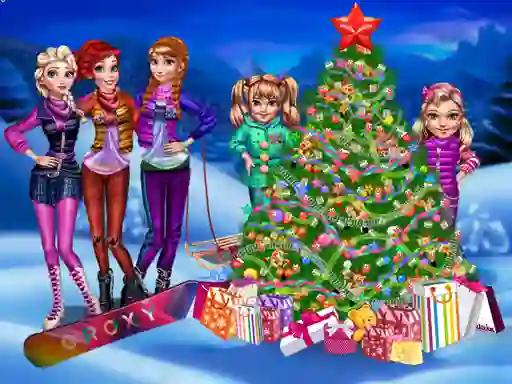 Permainan Princess Christmas Night secara online