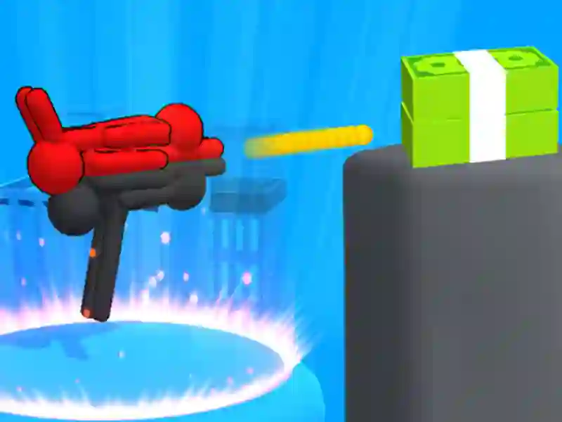 Permainan Human Gun secara online