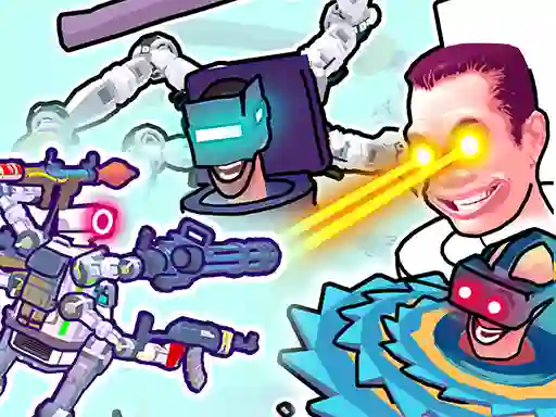 Permainan Agent Walker vs Skibidi Toilets secara online