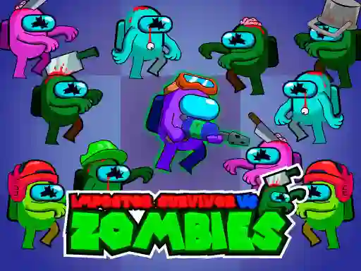 Permainan Impostor Survivor vs Zombies secara online