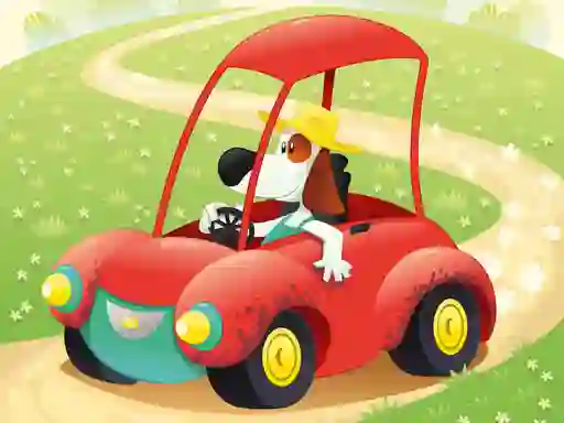 Permainan Funny Animal Ride Difference secara online