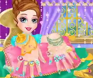 Permainan Ice Princess Nail Design secara online