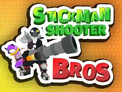 Permainan Stickman Shooter Bros secara online