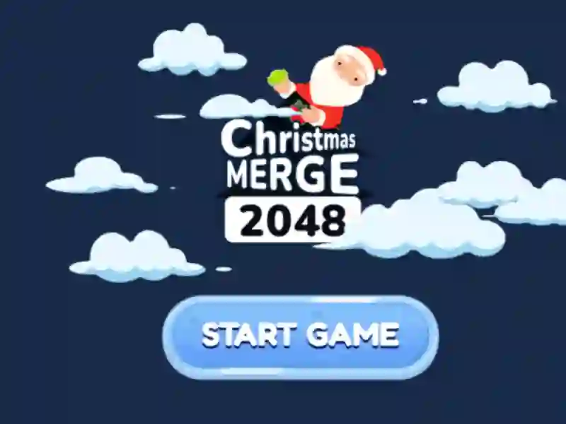 Permainan Christmas Merge 2048 secara online