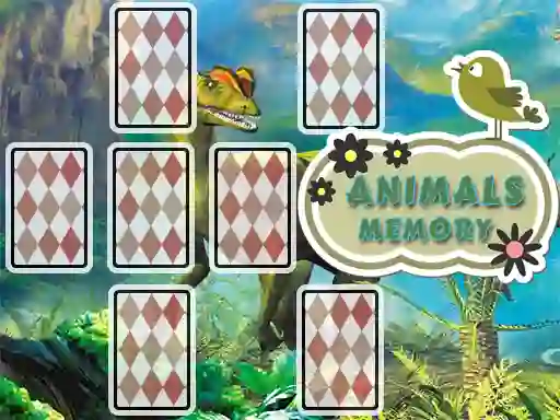 Permainan Animals Cards Memory secara online