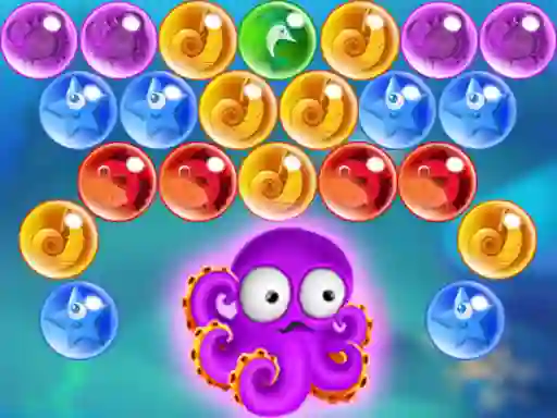 Permainan Ocean Bubble Shooter secara online