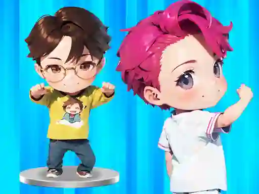 Permainan BTS Chibi Claw Machine secara online