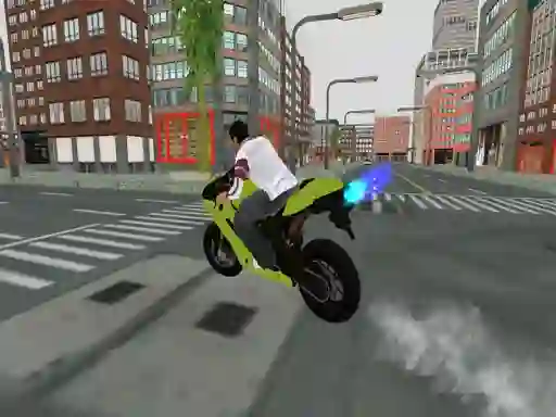Permainan Heavy Bikes City Parking Game 3D secara online