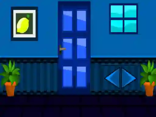 Permainan Blue House Escape secara online