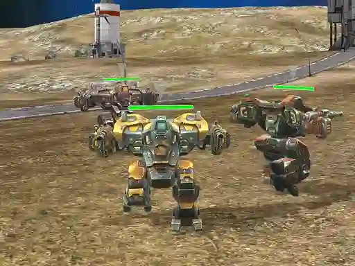 Permainan War Robot Earth Survival secara online