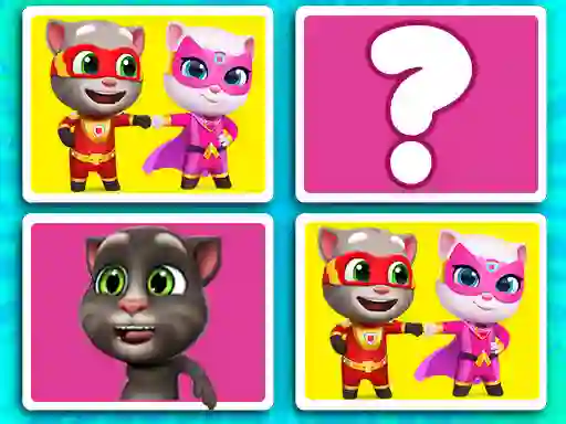 Permainan Talking Tom Match'Up secara online