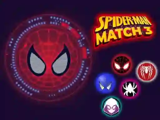 Permainan Spider-man Match 3 secara online
