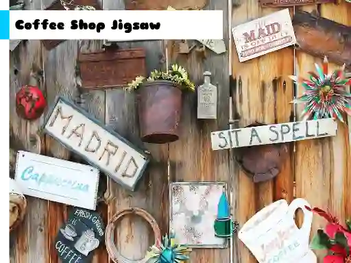 Permainan Coffee Shop Jigsaw secara online