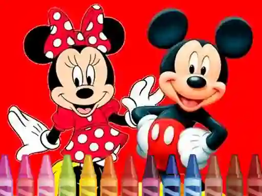 Permainan Mickey Mouse Coloring secara online