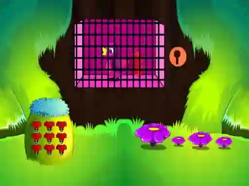 Permainan Purple Bird Escape secara online